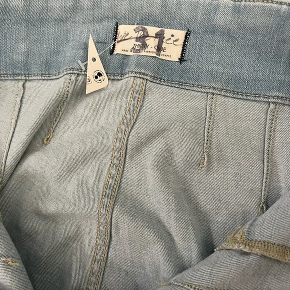 We The Free Libre Wide-Leg Jeans Light Blue Size 31 - Picture 2 of 15